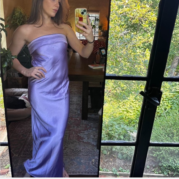 SOLD 
Elegant Lavender Maxi Dress - Picture 3 of 10